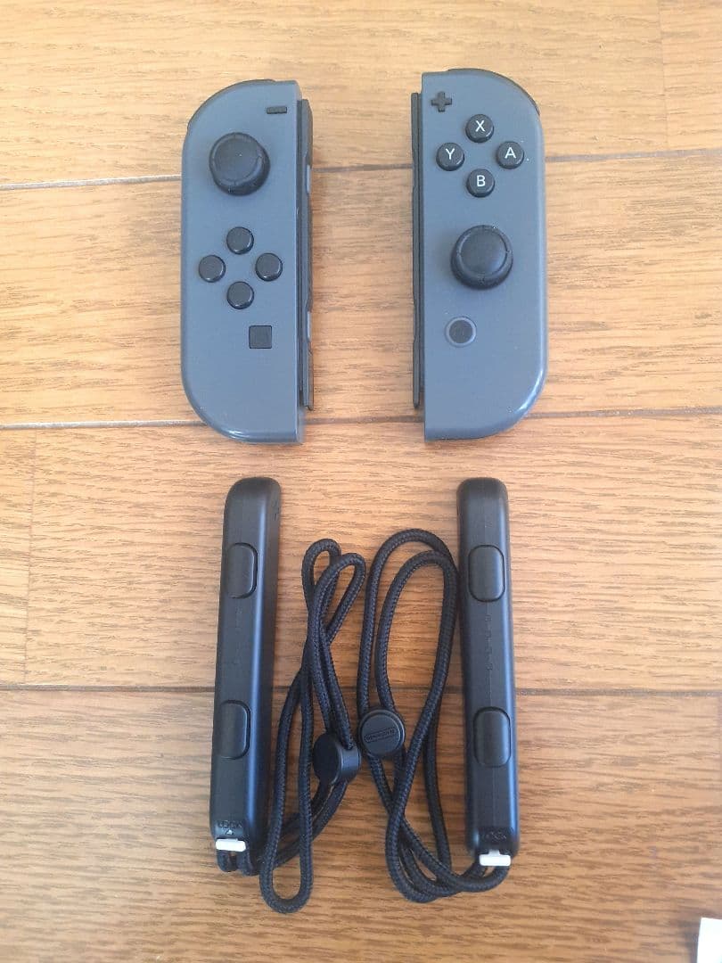 Switch ニンテンドースイッチ　グレー　箱付き　付属品付