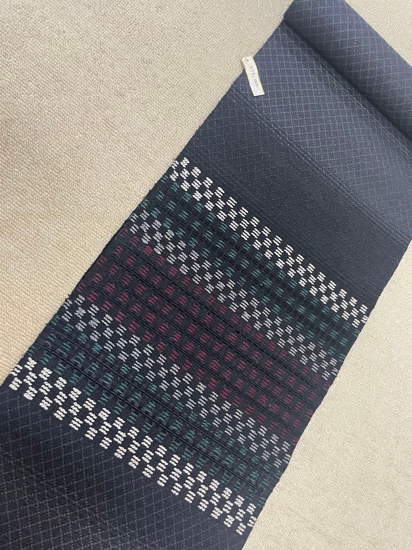 ☆在庫処分　☆弊社工房オリジナル　☆花織調　☆八寸名古屋帯