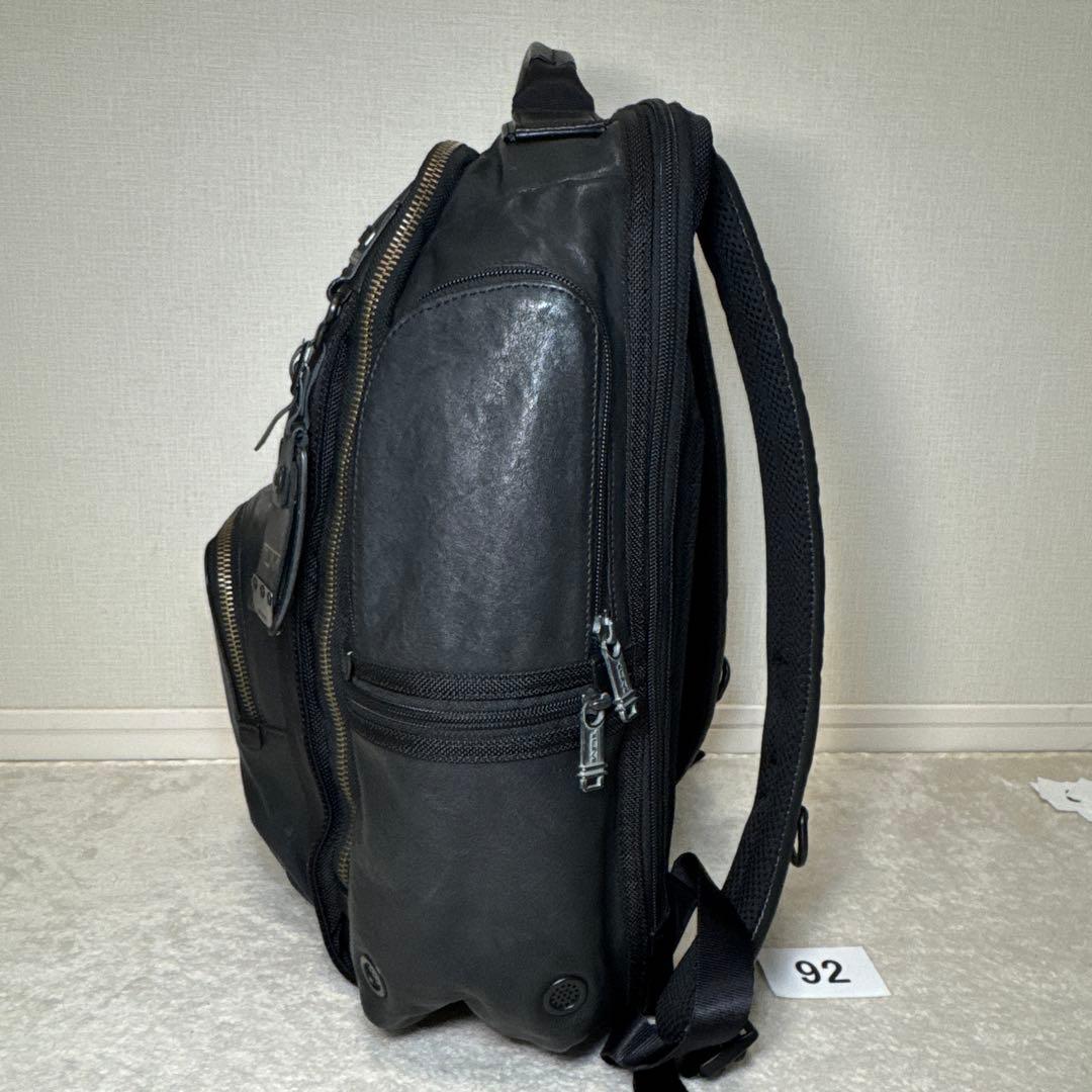 92 美品　トゥミ　TUMI リュック　オールレザー　92382DH2