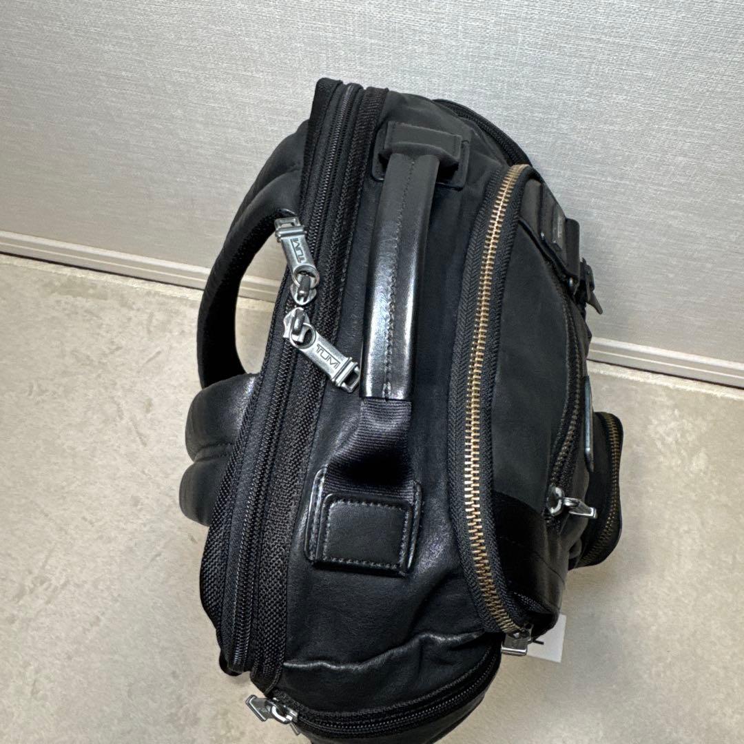 92 美品　トゥミ　TUMI リュック　オールレザー　92382DH2