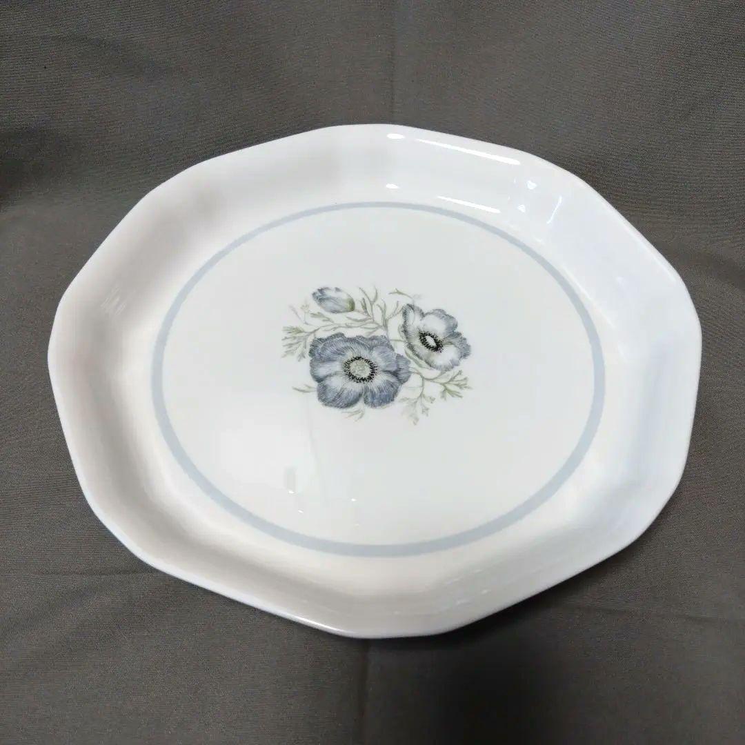  Glen Mist オクタゴナルディシュと小皿６枚セット