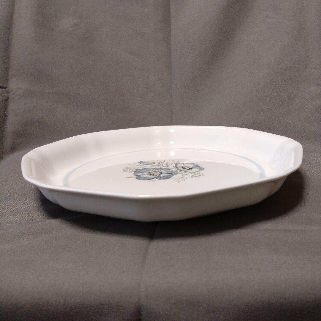  Glen Mist オクタゴナルディシュと小皿６枚セット