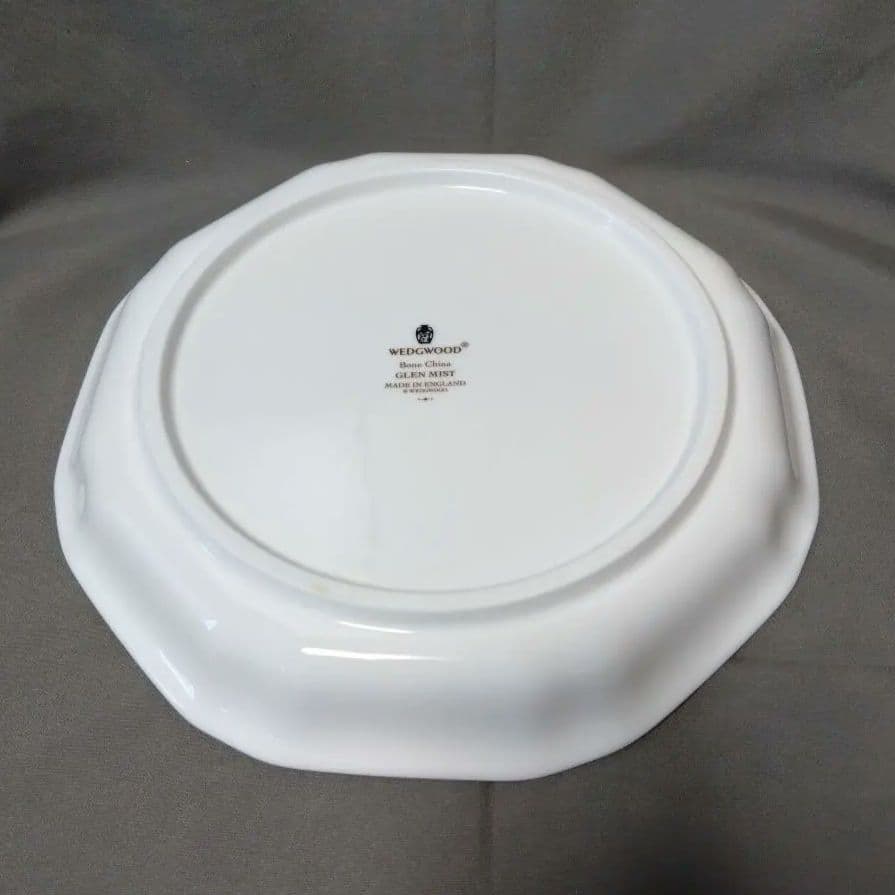  Glen Mist オクタゴナルディシュと小皿６枚セット