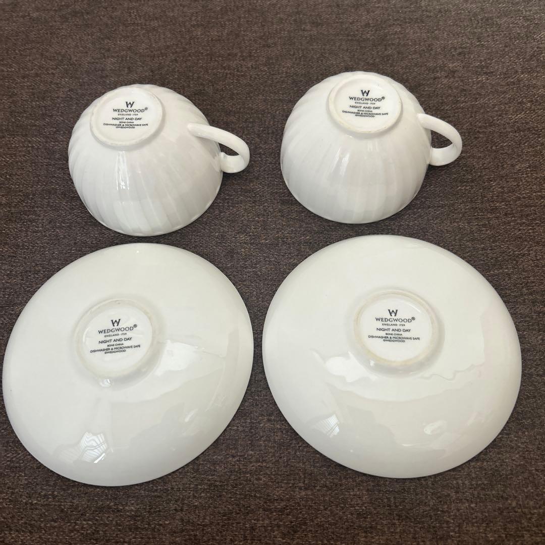 ウェッジウッド ナイトアンドデイ カップ&ソーサー プレートセット