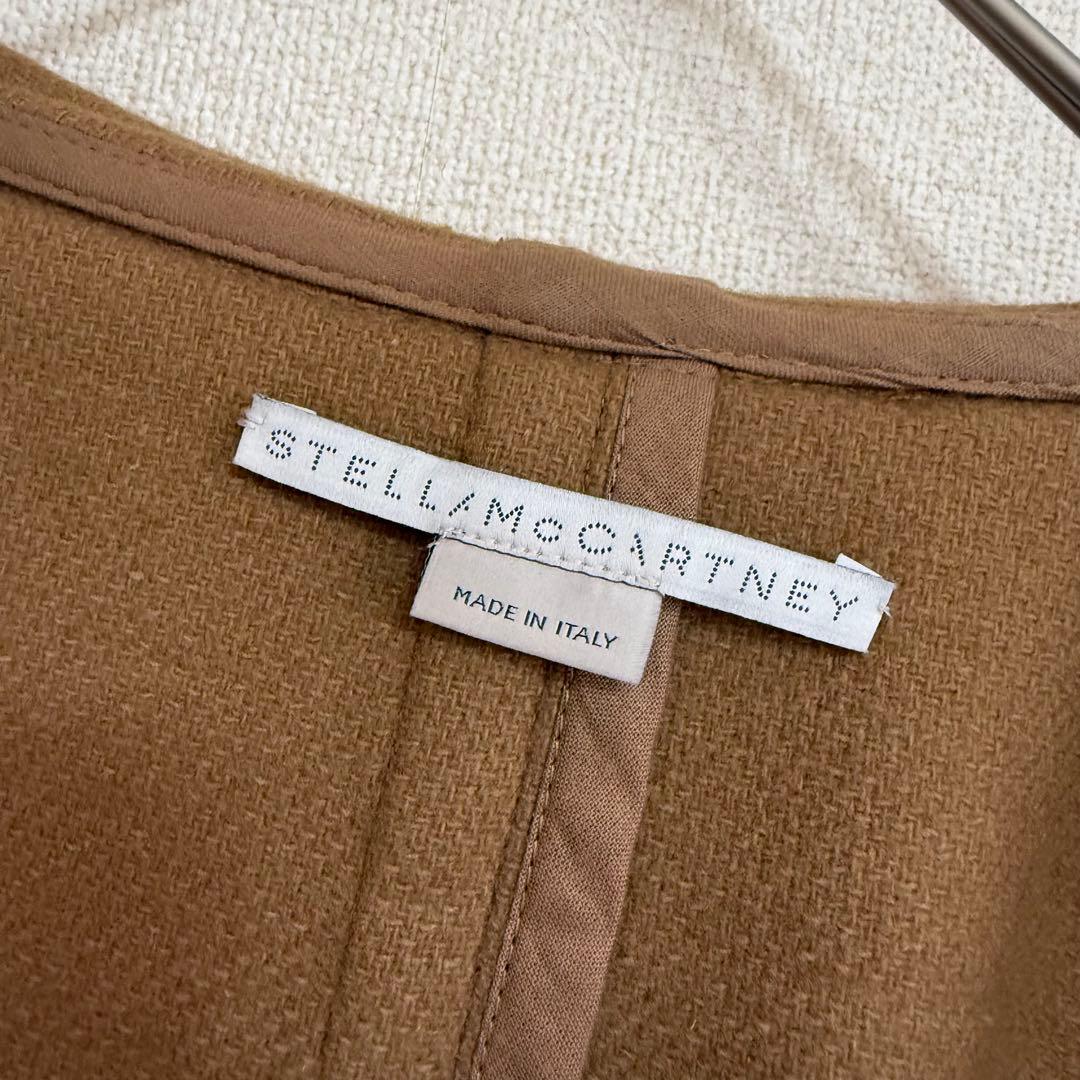 美品★ステラマッカートニー★名作オーバーサイズダッフルコート★キャメルベージュ