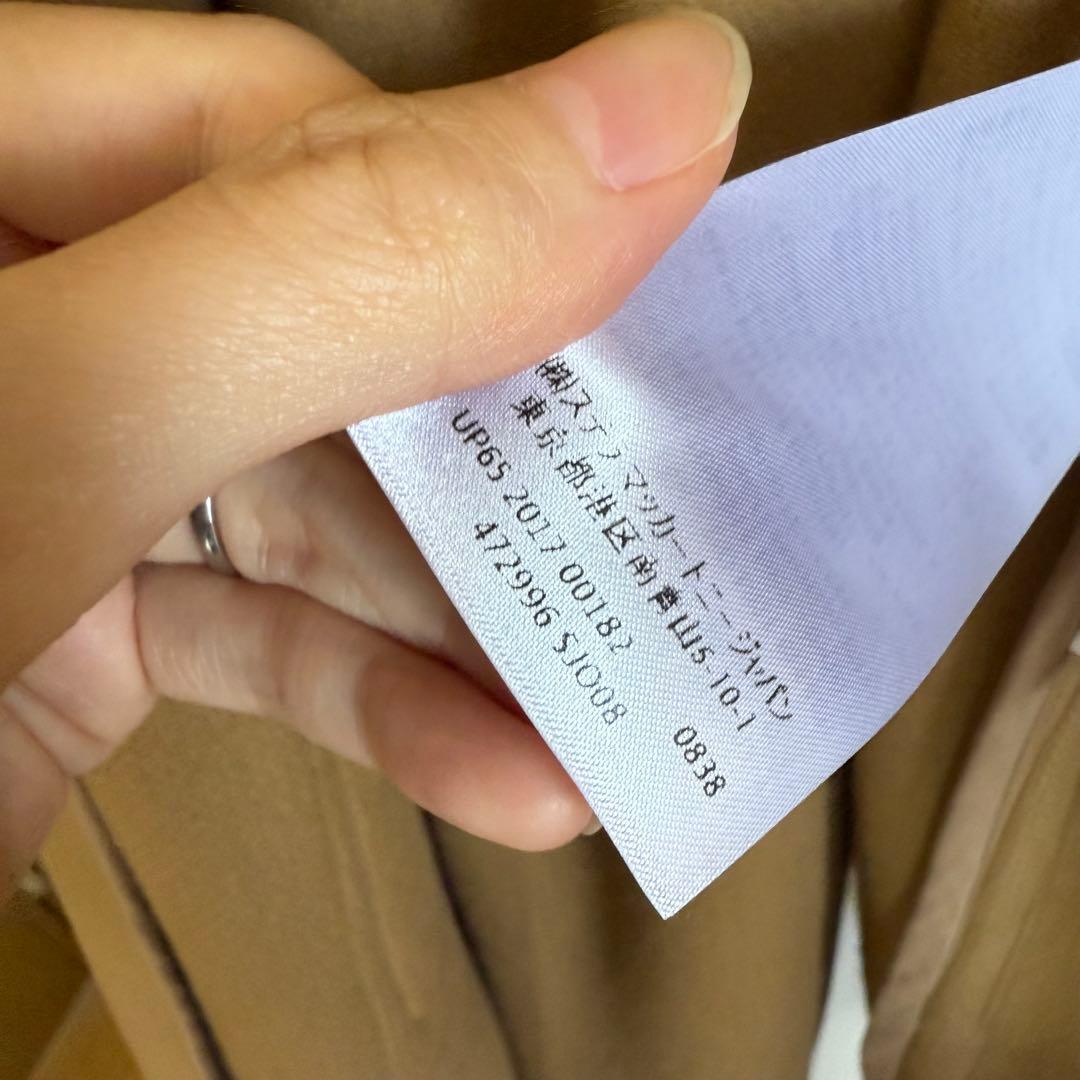 美品★ステラマッカートニー★名作オーバーサイズダッフルコート★キャメルベージュ