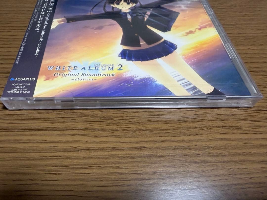 【未開封品】WHITE ALBUM2 SOUNDTRACK closing
