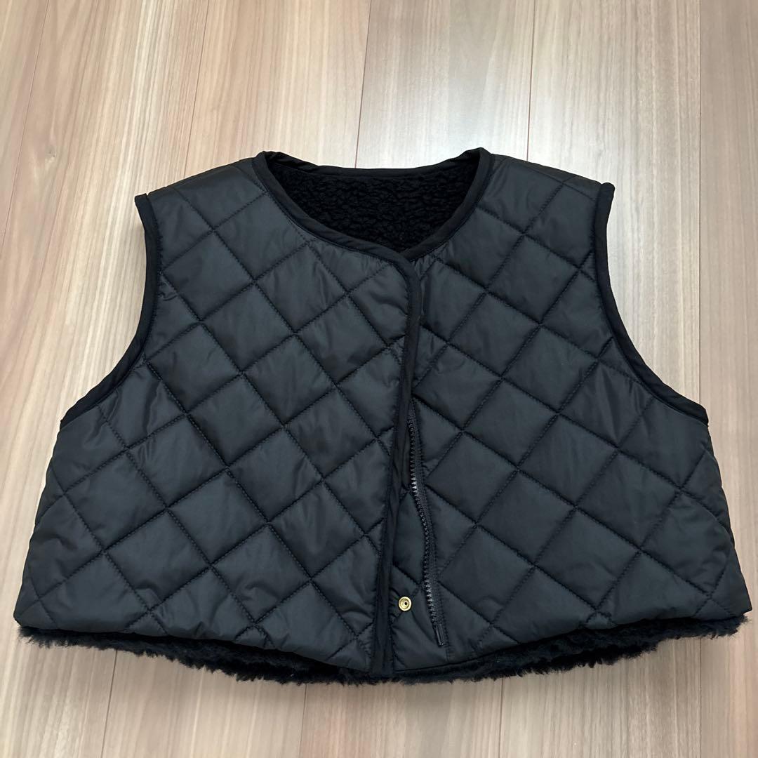 epa reversible short vest リバーシブルショートベスト