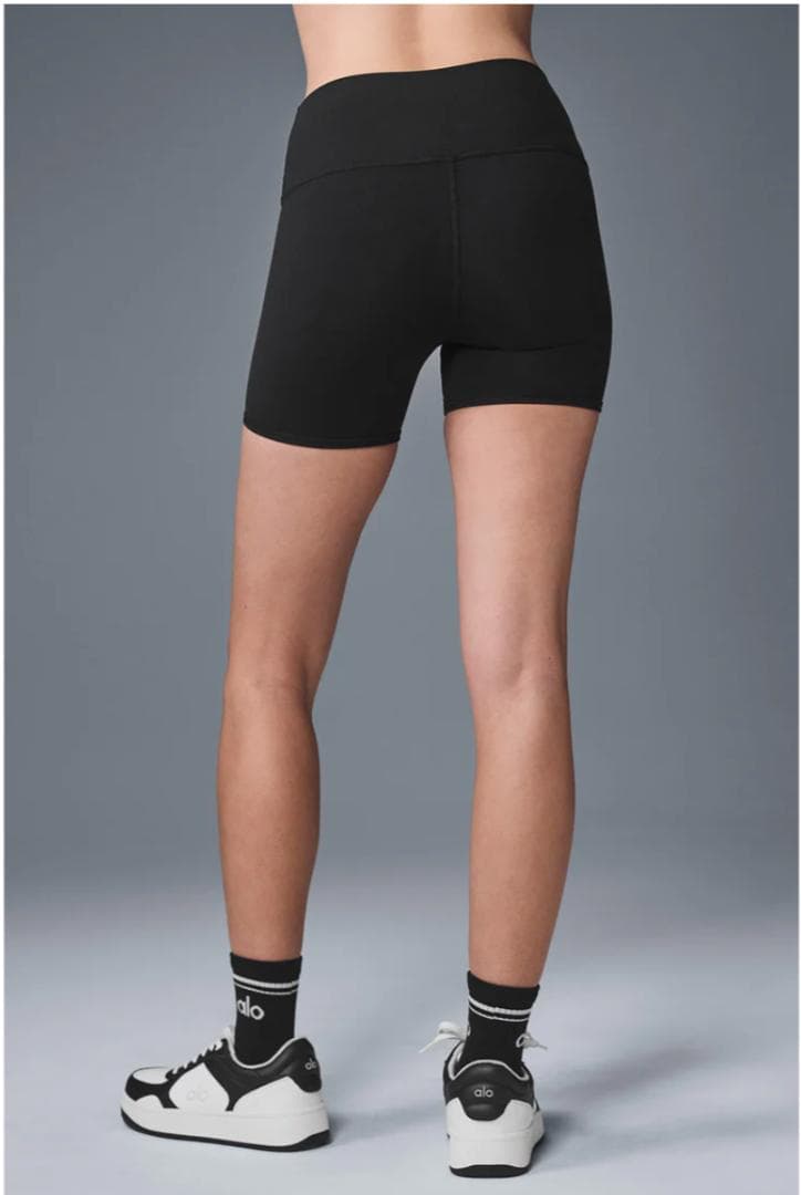 alo正規品 5AirbrushHigh-WaistBikerShort