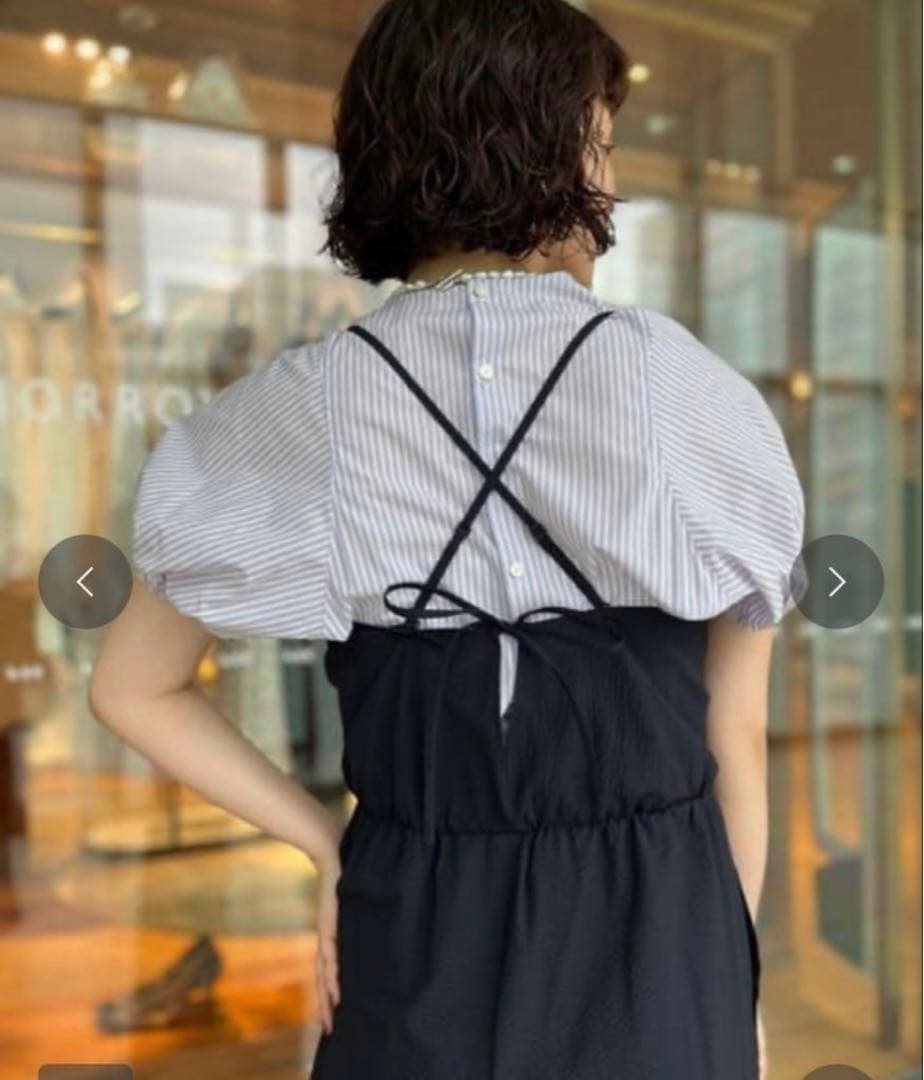 美品 ✨24SS トゥモローランド マカフィー サッカージャンプスーツ 洗える