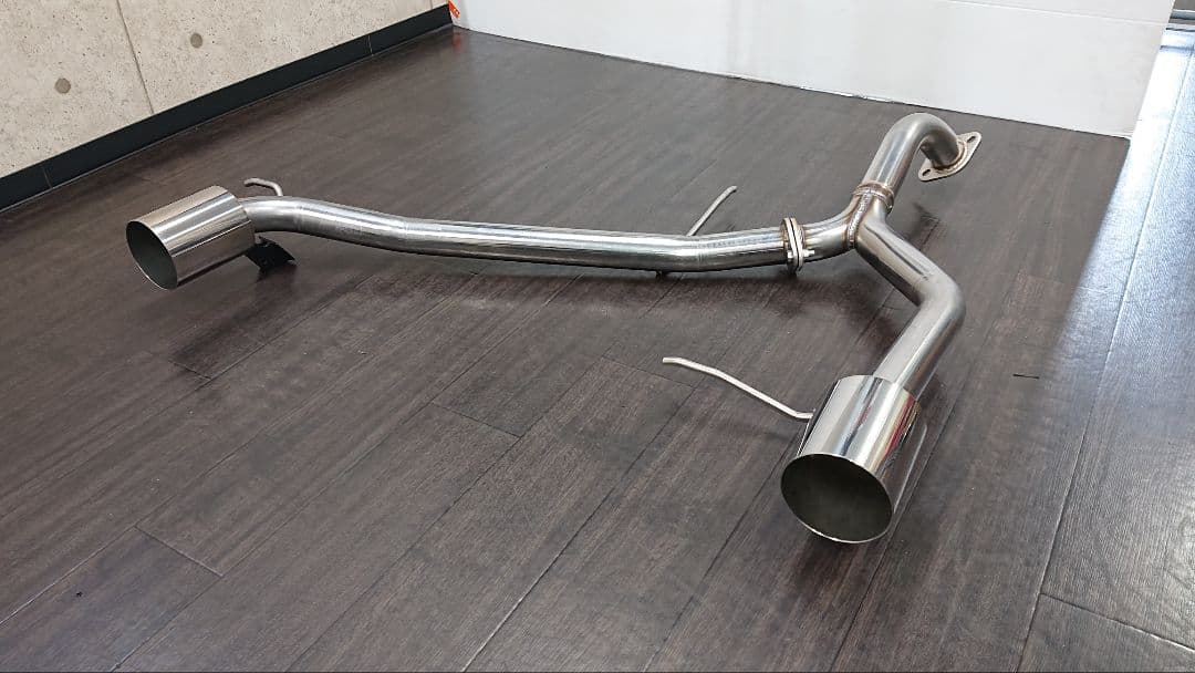 zc33s 競技用オールステンレスマフラー（リアピースのみ）befree製