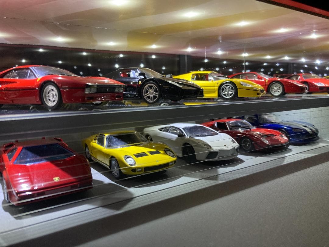 ミニカー用ジオラマ：1/43カーディーラーⅢ／ROUTE66仕様