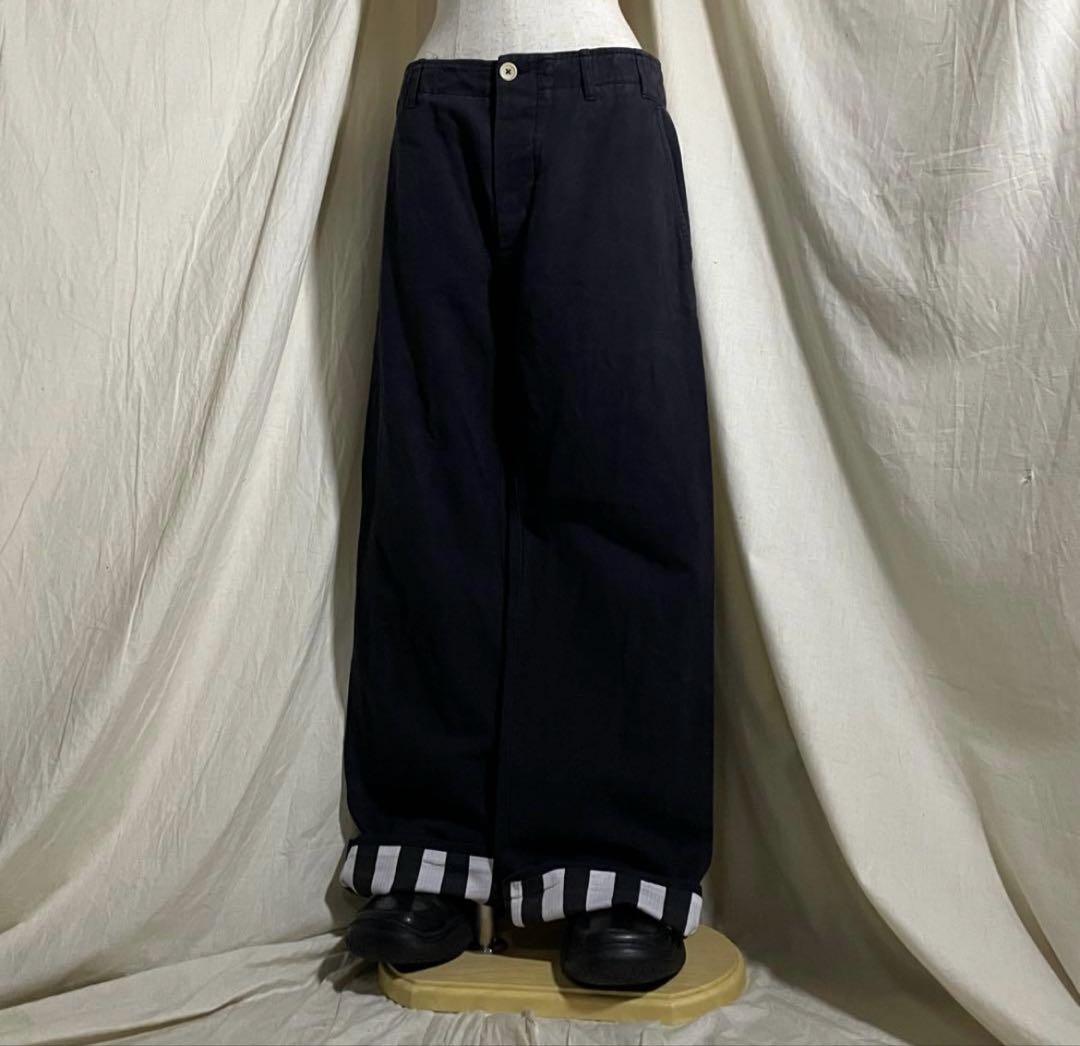 パンツ 2008ss Ann demeulemeester cotton Slacks