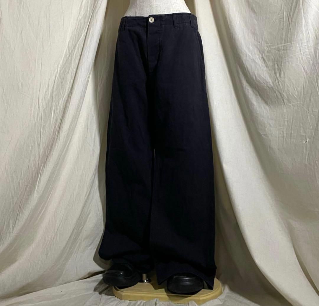 パンツ 2008ss Ann demeulemeester cotton Slacks