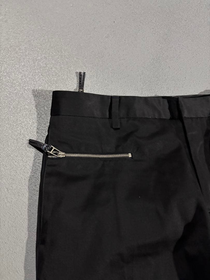 パンツ Dior homme zip gimmick straight pants