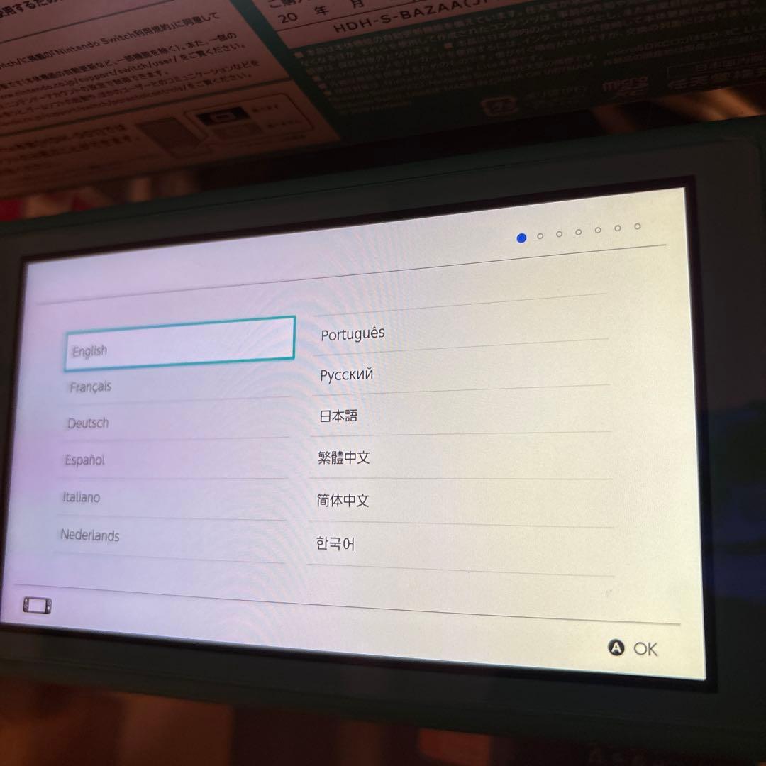 Nintendo Switch Lite ターコイズ　本体 充電器付き