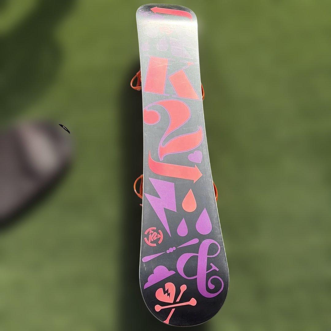 K2 142cm ✖️ Indy サイズM スノーボード