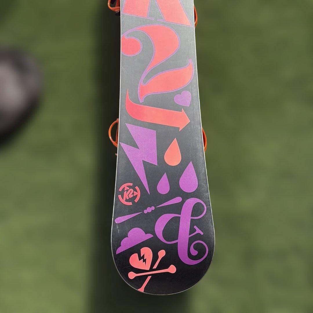 K2 142cm ✖️ Indy サイズM スノーボード