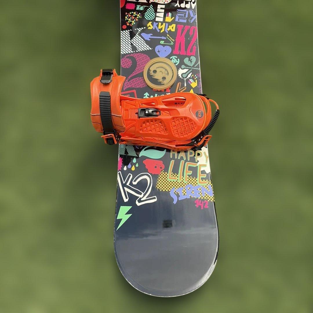 K2 142cm ✖️ Indy サイズM スノーボード