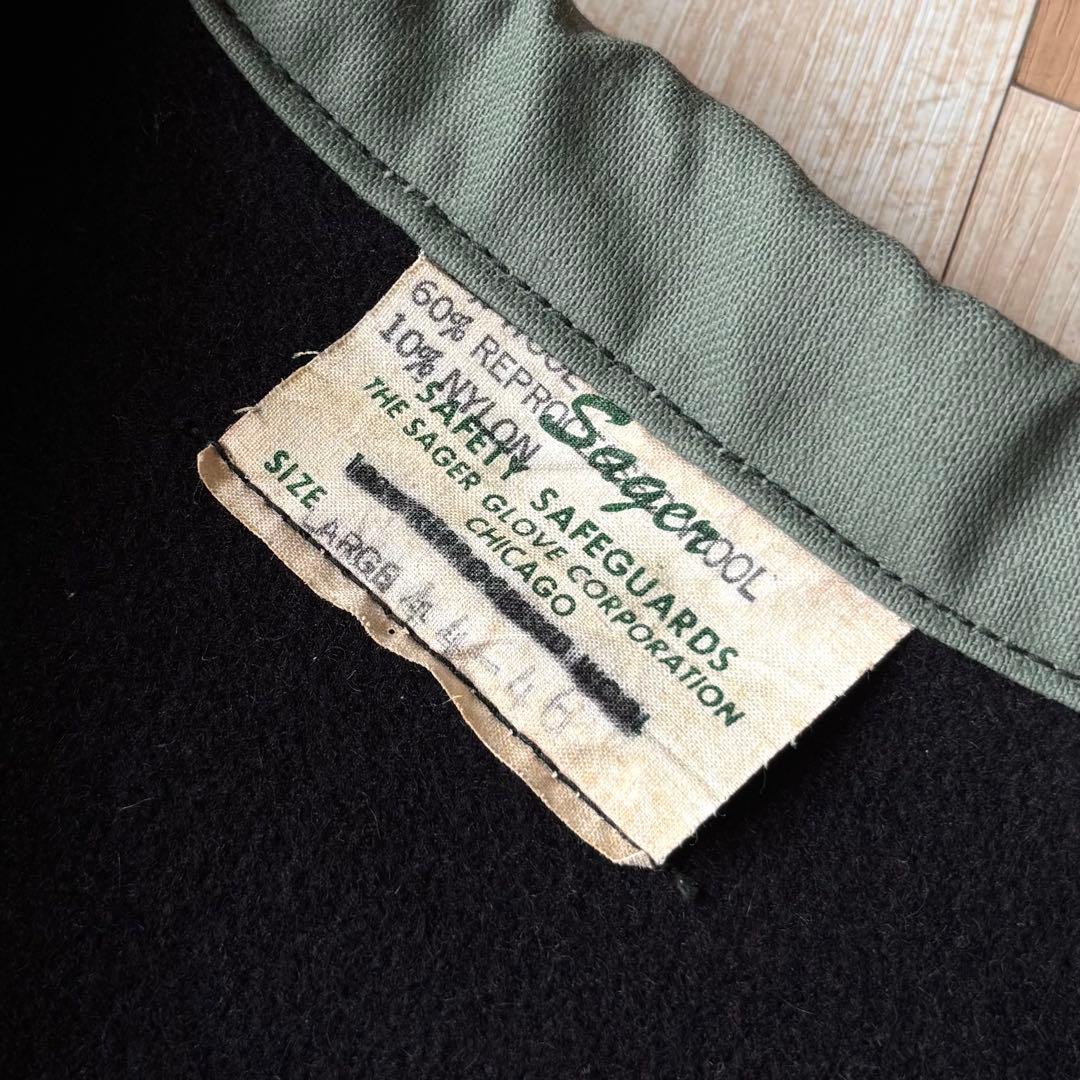 60s ヴィンテージ メルトンウールワークジャケット L 短丈 カバーオール