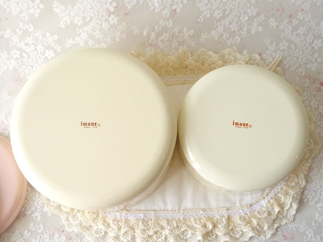 イマン　ピュアローズ　丸缶M・Lセット　マニーローズ