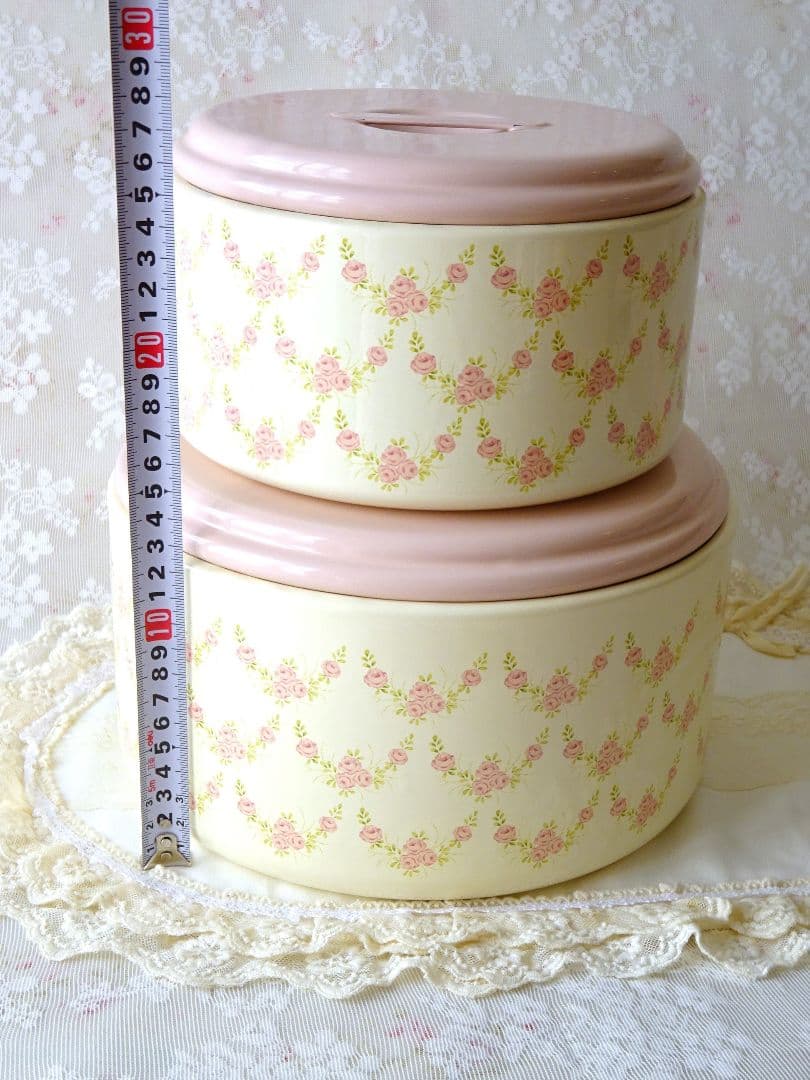 イマン　ピュアローズ　丸缶M・Lセット　マニーローズ