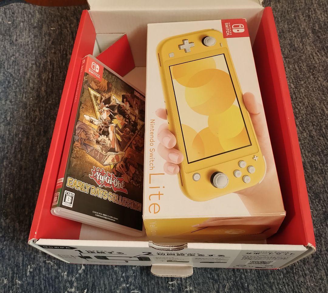 Switch Lite イエロー 本体 + 遊戯王AC+MC128GB