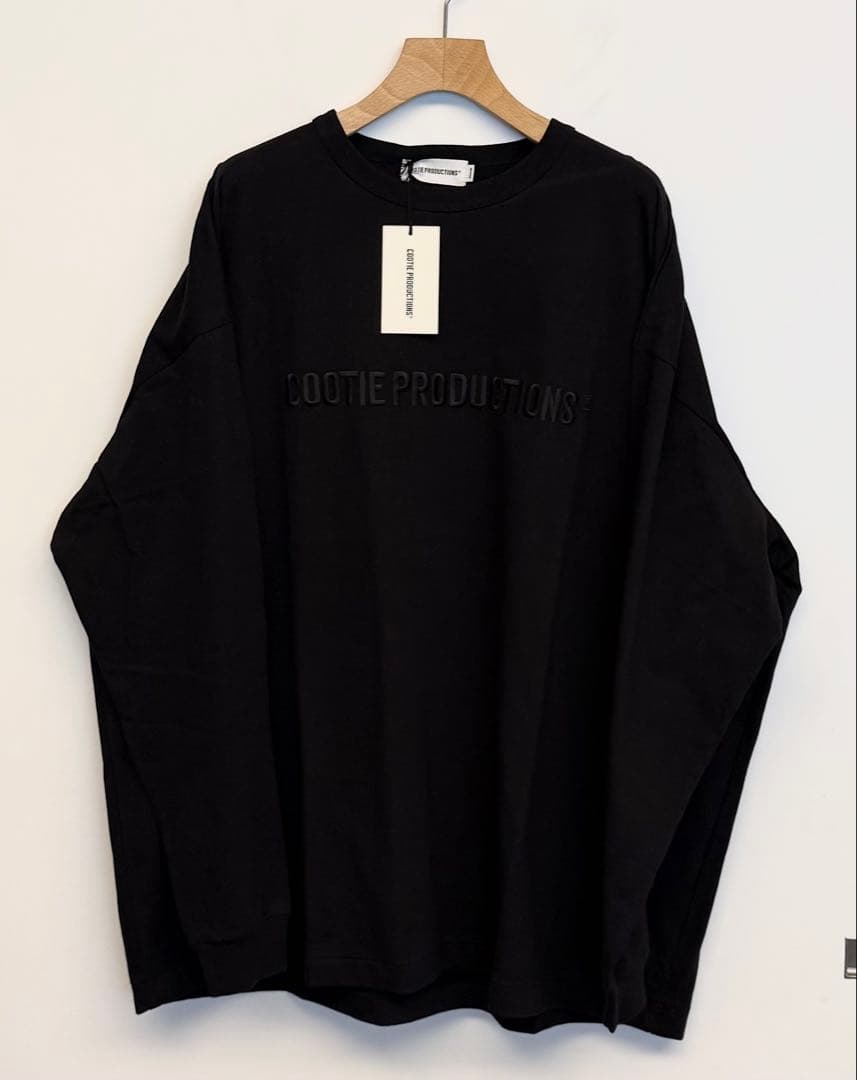 新品タグ付 COOTIE クーティー Oversized L/S Tee