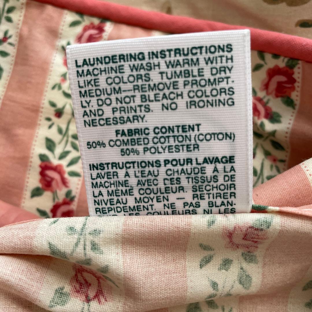 ローラアシュレイ掛け布団カバー　シングル