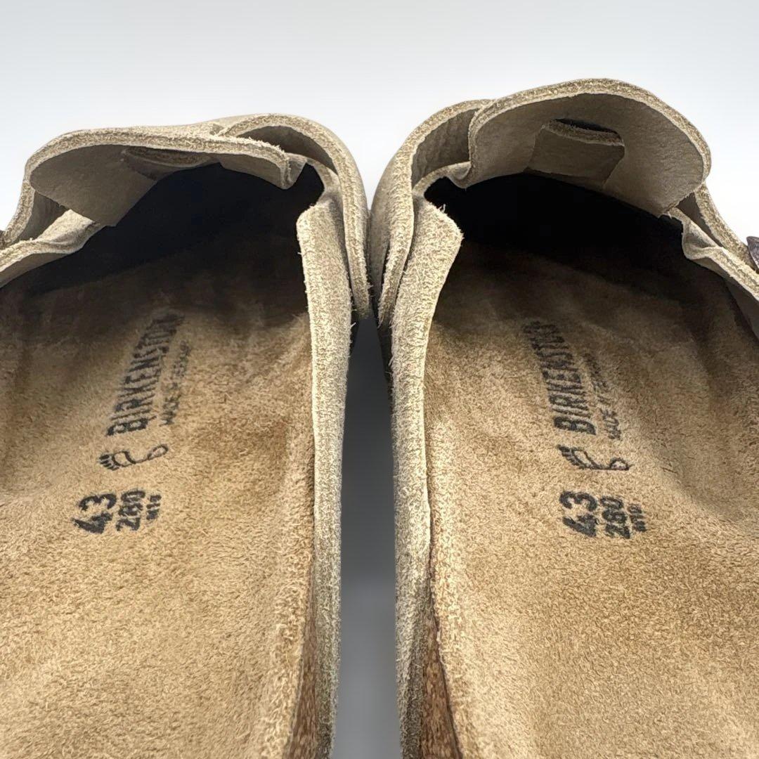 ✨美品✨ビルケンシュトック ボストン【43】28cm トープ レギュラー幅