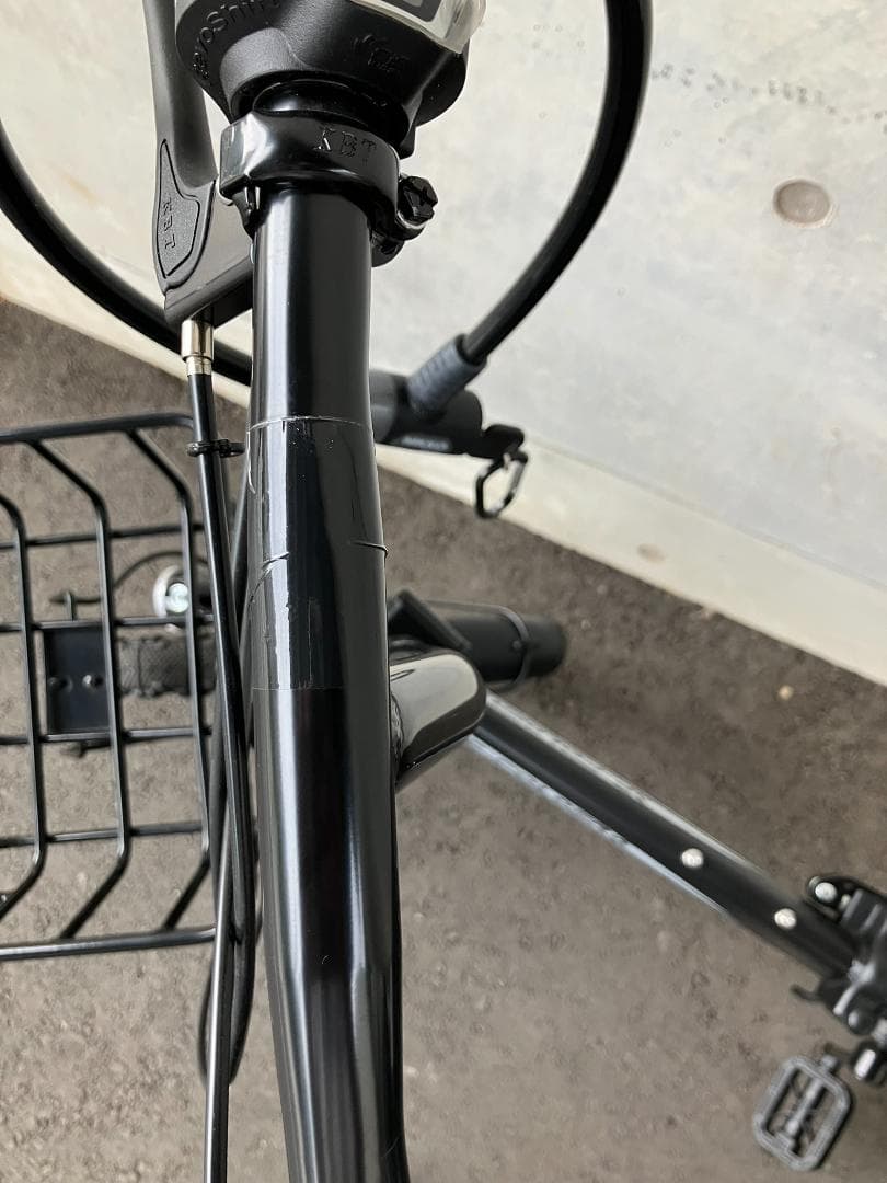 折り畳み自転車　20型　ブラック　20インチ　小径