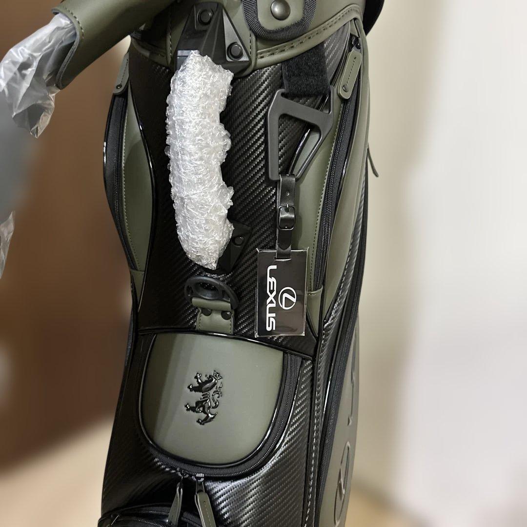 レクサスLEXUS キャディバッグ オリーブグリーンLexus×Admiral