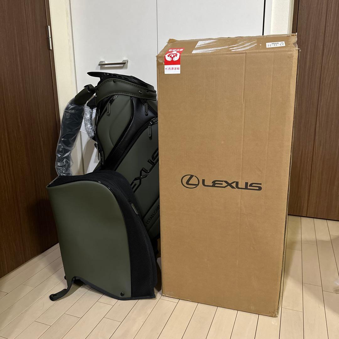 レクサスLEXUS キャディバッグ オリーブグリーンLexus×Admiral