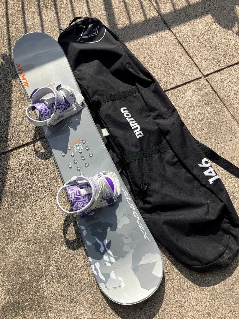 Burton AUKNIX板＋UNION CADET-LADYビンディングセット