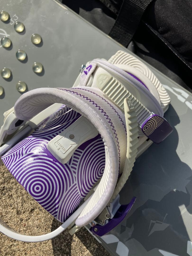 Burton AUKNIX板＋UNION CADET-LADYビンディングセット