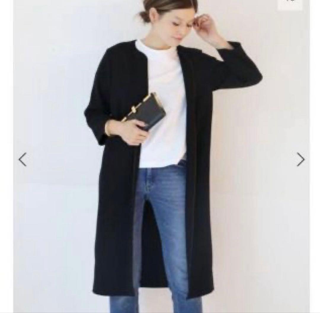 最終値下げミューズドゥーズイエムクラストリアセジョーゼットコート　クリーニング済