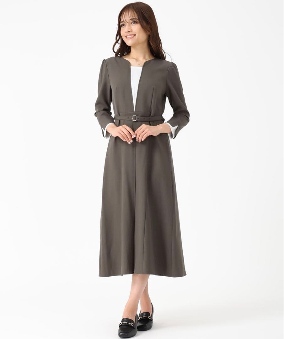 【完売品】MISCH MASCH フロントプリーツワンピース　Mサイズ