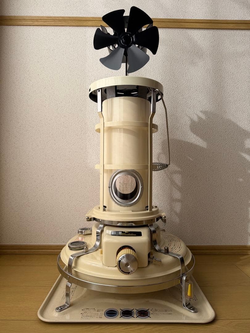 【極上品】ヴィンテージアラジン ブルーフレームヒーターカスタム　ファン付