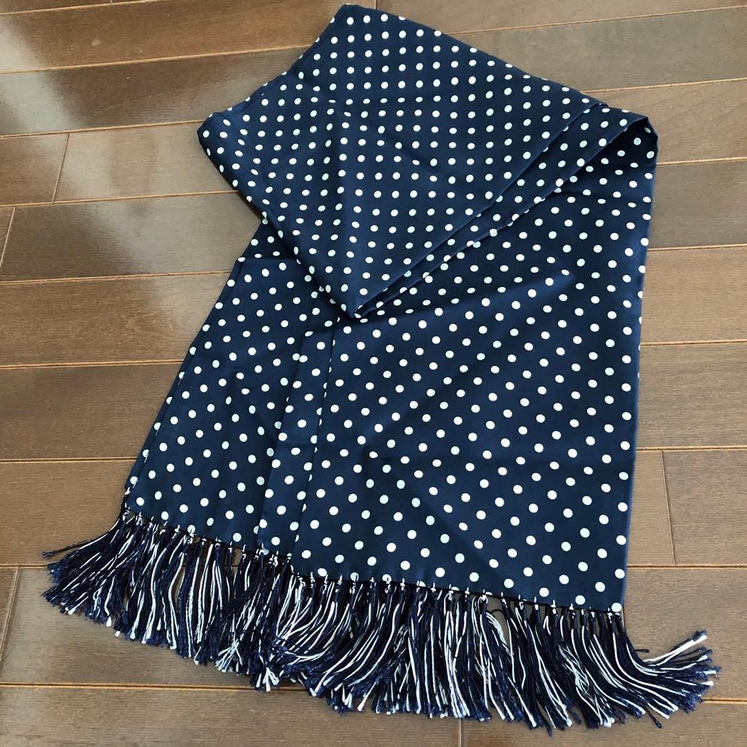 Vintage A.Sulka&Company ドット　ストール　ヴィンテージ