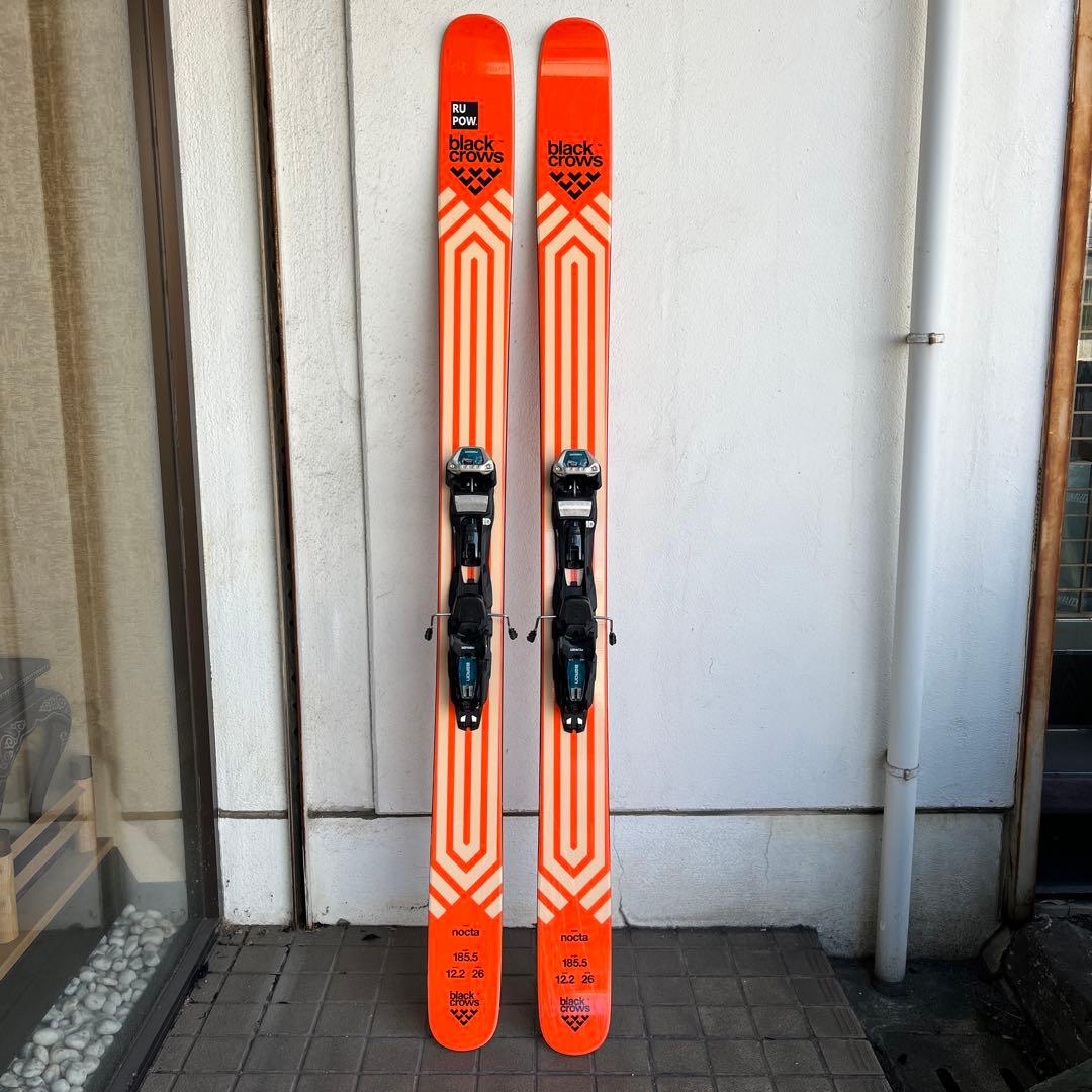 black crows nocta 185.5cm マーカー　バロン付き
