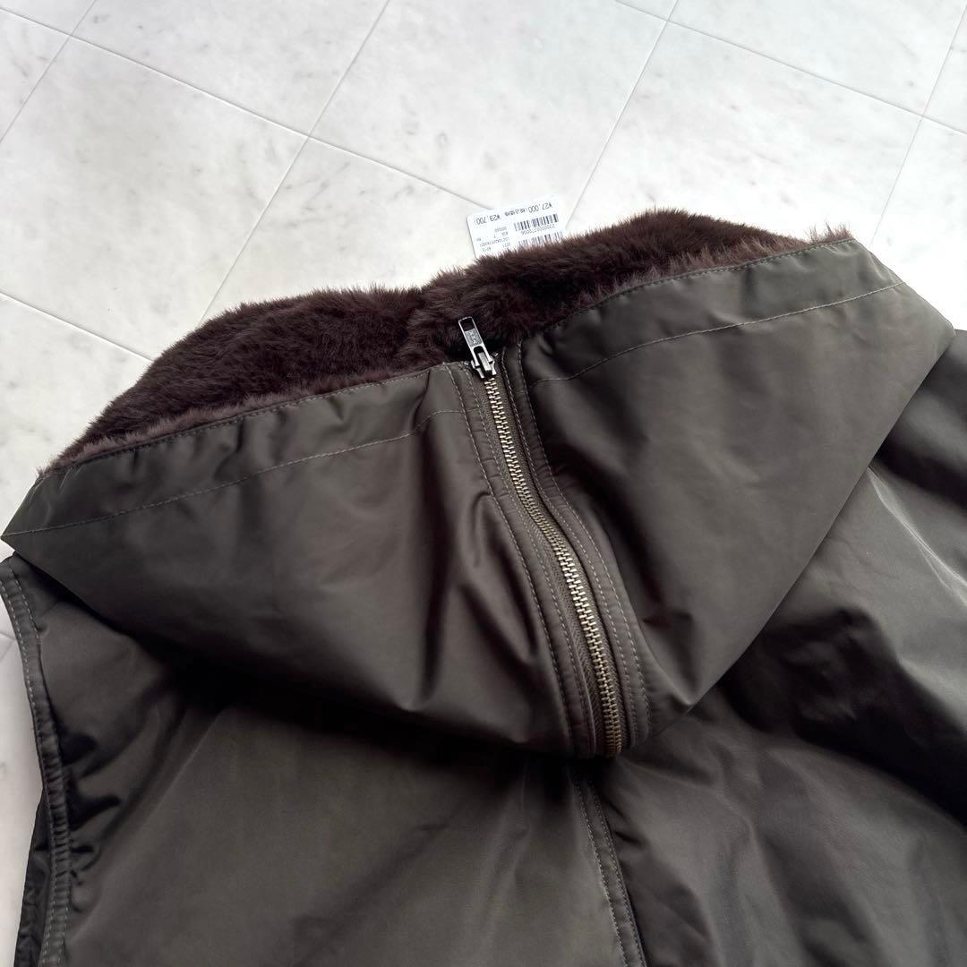 ラウンジドレス 24AW 未使用品 ミリタリージレブルゾン N2Bベスト カーキ