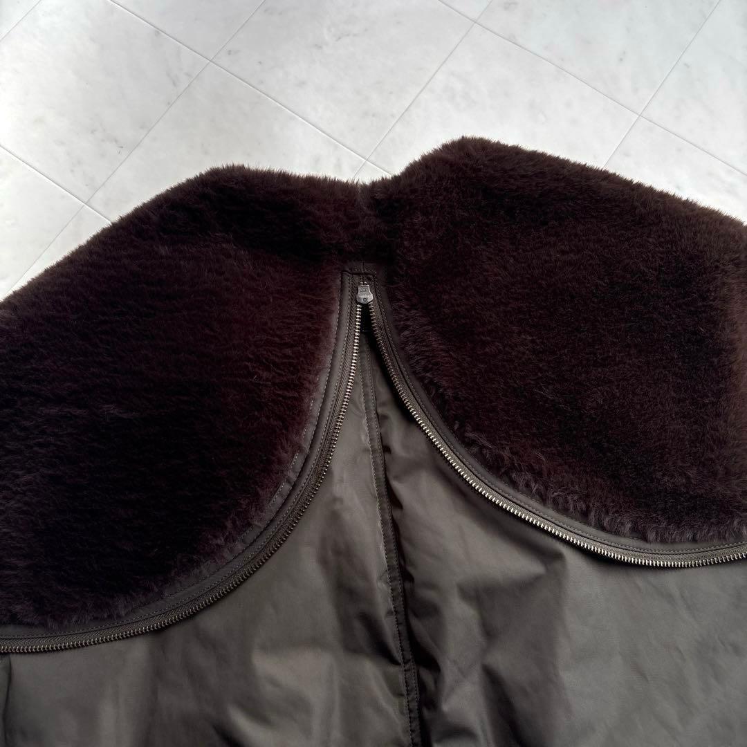 ラウンジドレス 24AW 未使用品 ミリタリージレブルゾン N2Bベスト カーキ