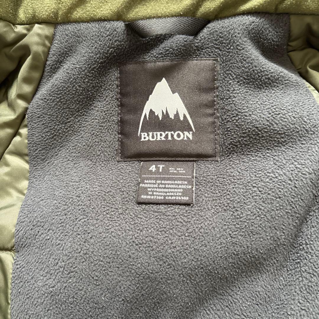 BURTON 子ども用スノーボードウェア カモフラージュ