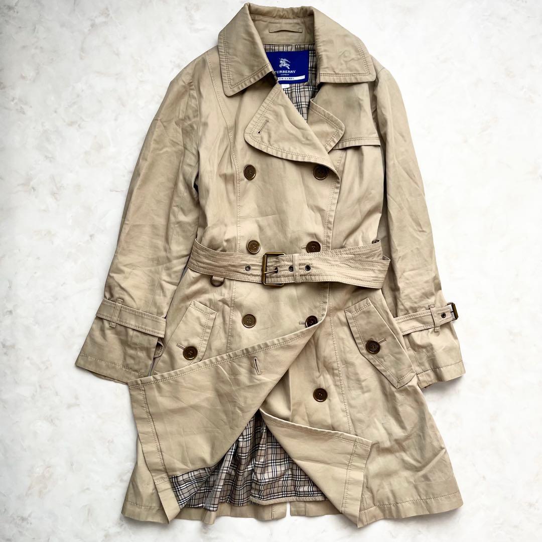 BURBERRY BLUE LABEL トレンチコート ノバチェック