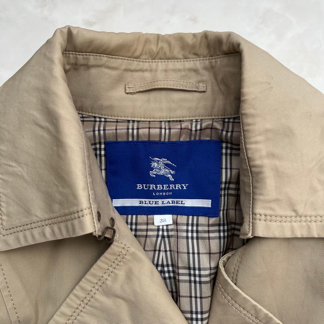 BURBERRY BLUE LABEL トレンチコート ノバチェック