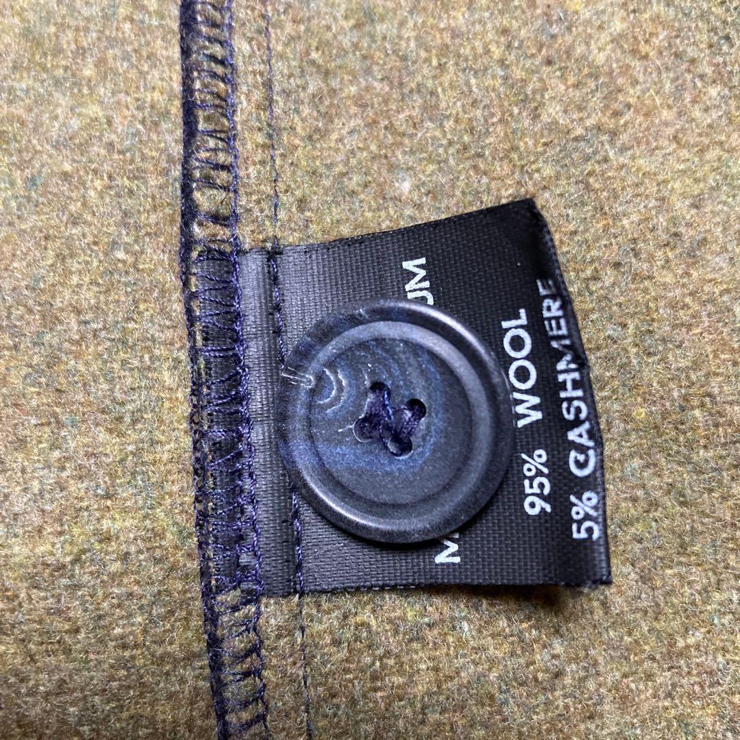 ウールネイビーコート 4ポケット