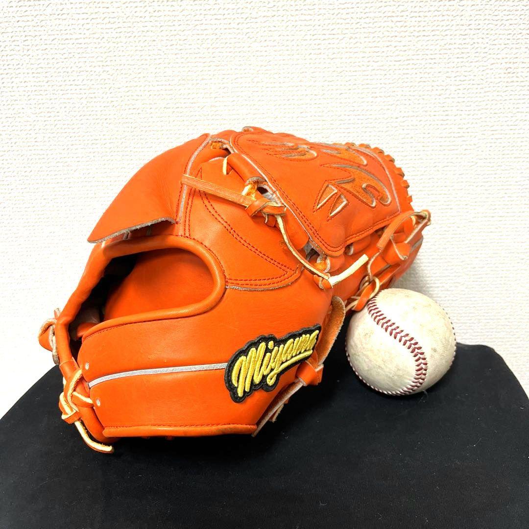 642 miyama ミヤマ 極美品 硬式 投手用グローブ