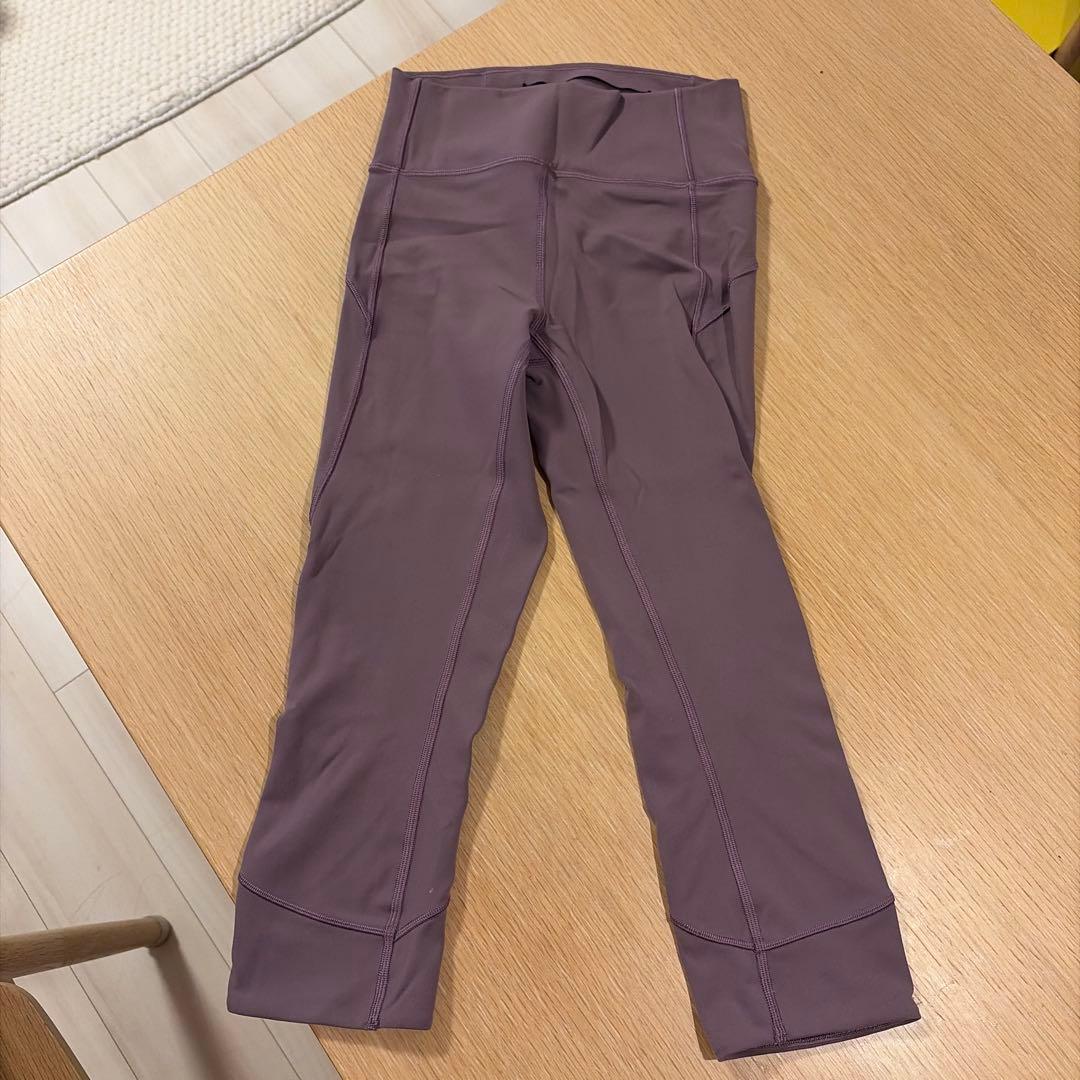 【美品】Lululemon セットアップ パープル