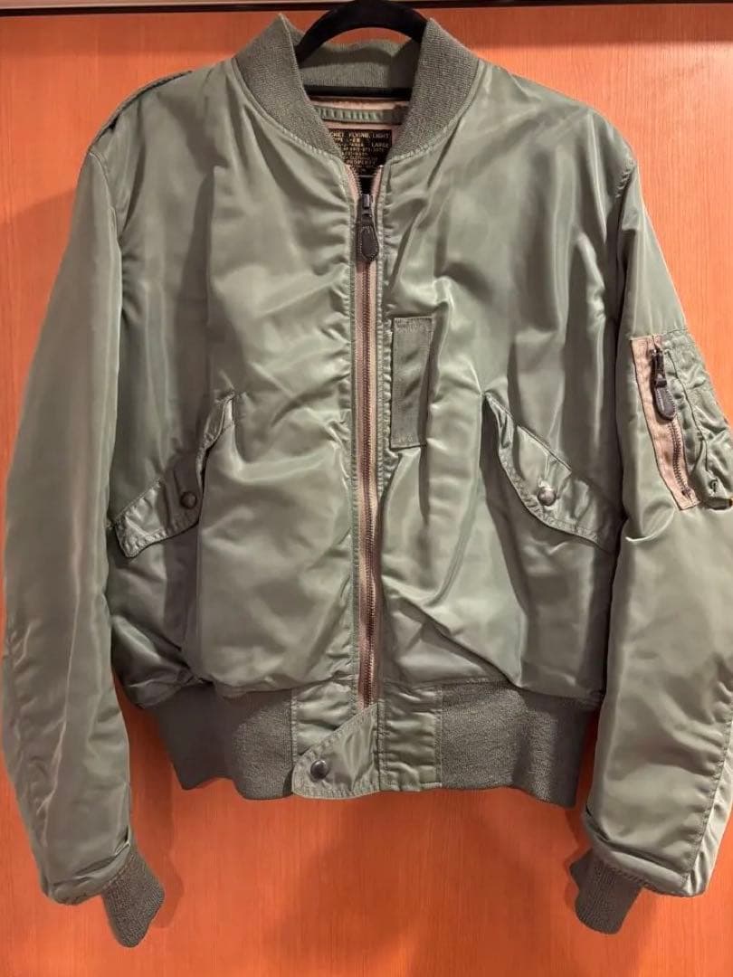 旧 リアルマッコイズ フライトジャケット　L-2B CONMAR ZIP