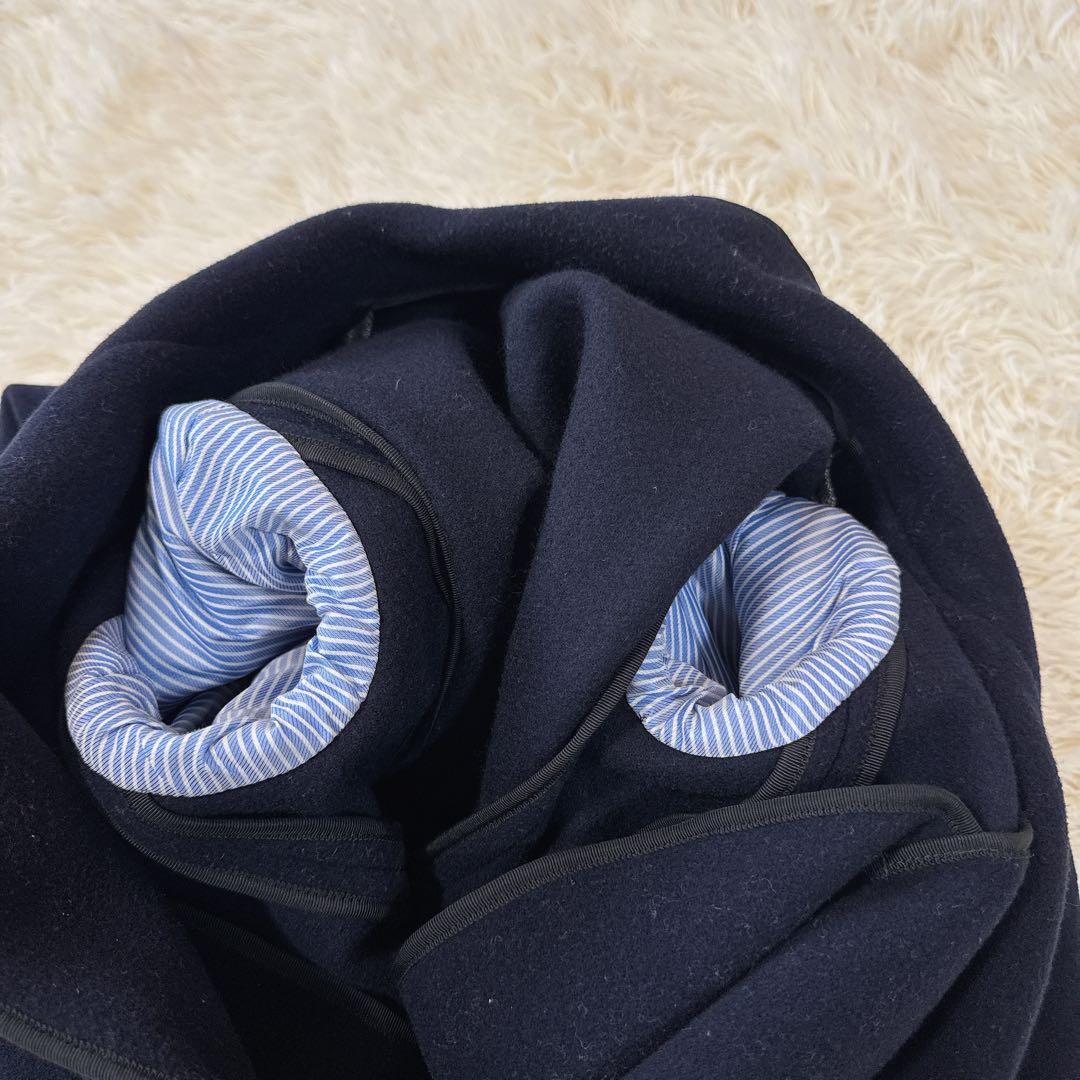 極美品　45R メルトンコート　パイルカット パイピング　原稿タグ 近年